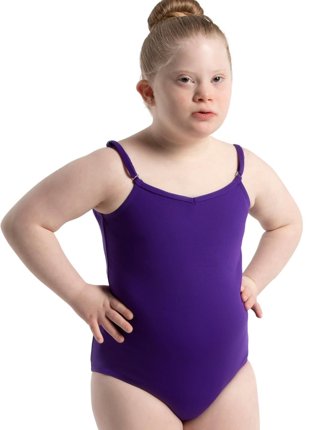 Team Basics Camisole Leotard w/ Adjustable Straps - Child