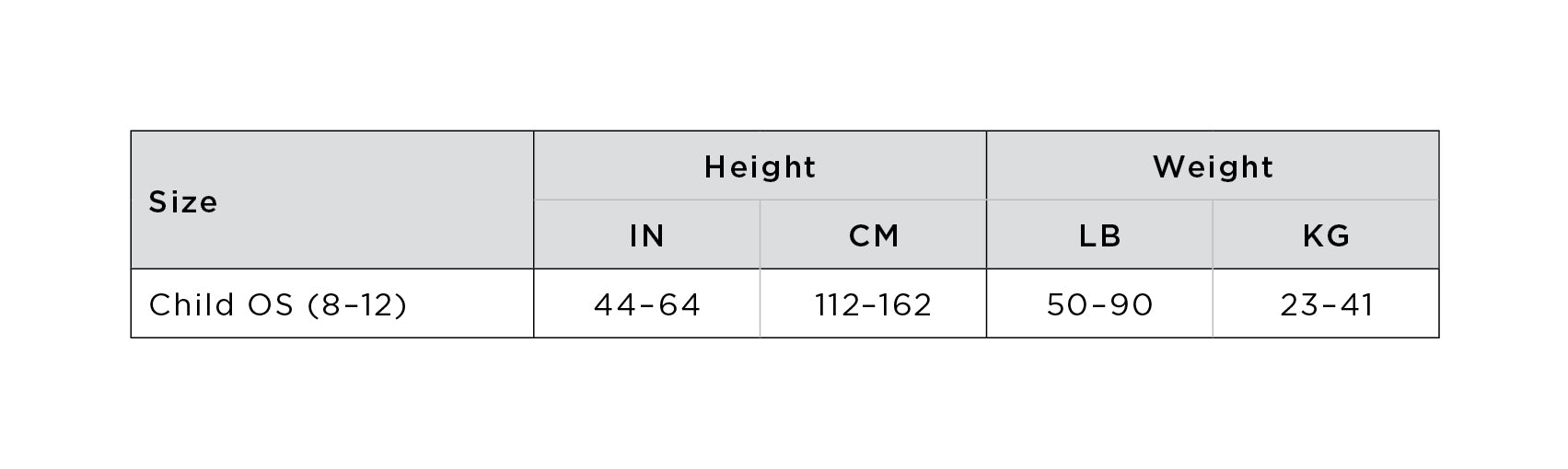 Size Guide Image