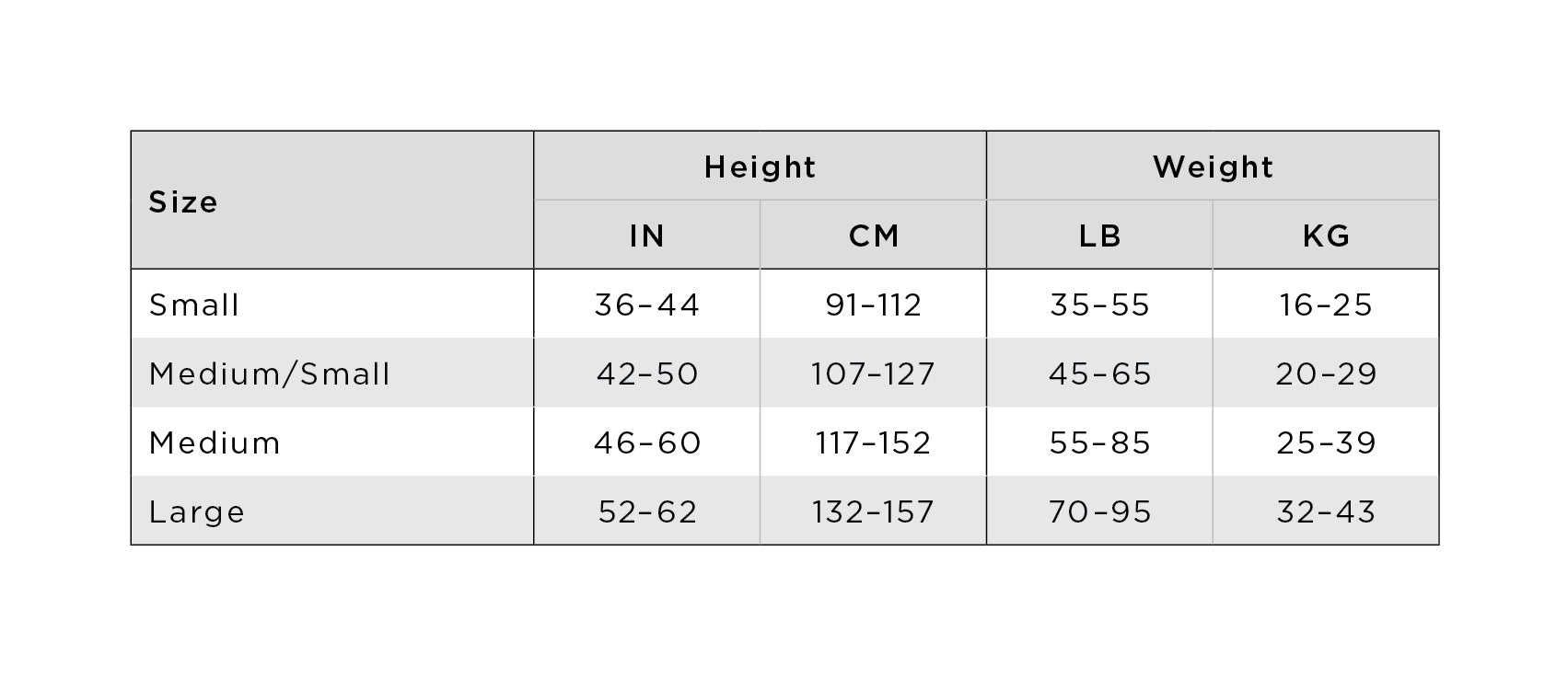 Size Guide Image