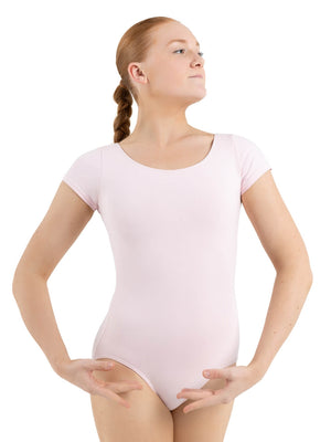 Capezio Short Sleeve Leotard Pink CC400