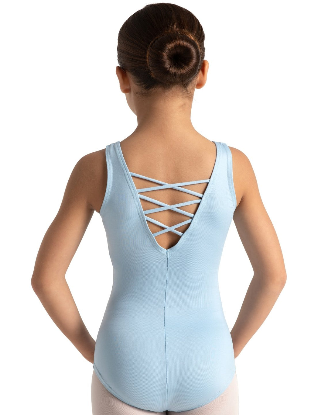 Studio Collection Lattice Back Tank Leotard - Girls