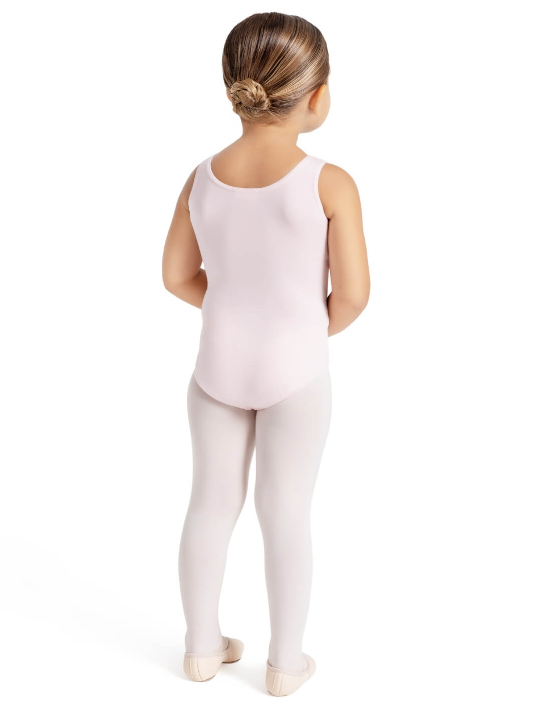 Studio Collection Pinch Front V Neck Leotard - Girls