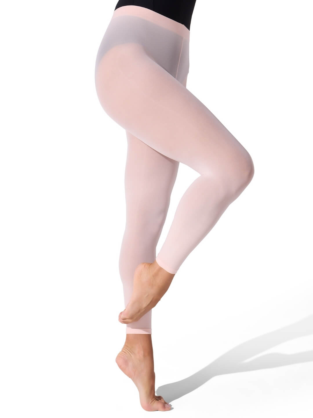 Footless Tight w Self Knit Waistband