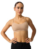 Seamless Clear Back Sweetheart Bandeau Bra