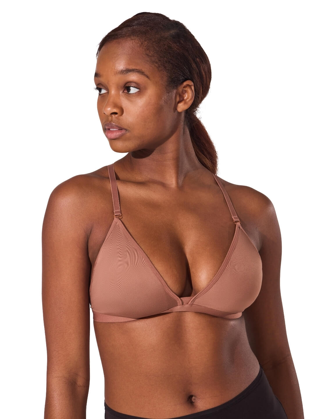 Capezio Deep Neck Clear Back Bra | Capezio Capezio Deep Neck Clear Back Bra | Capezio
