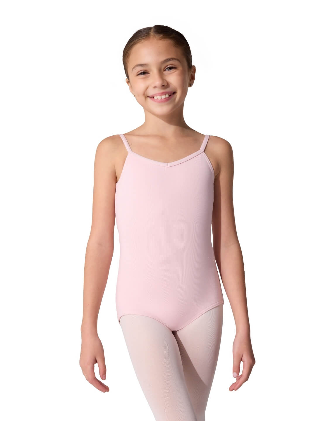 V-Neck Camisole Leotard - Girls