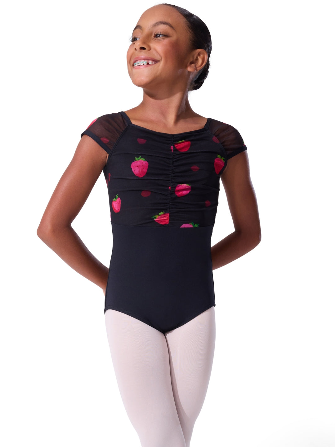 Berry Sweet Strawberry Leotard - Child