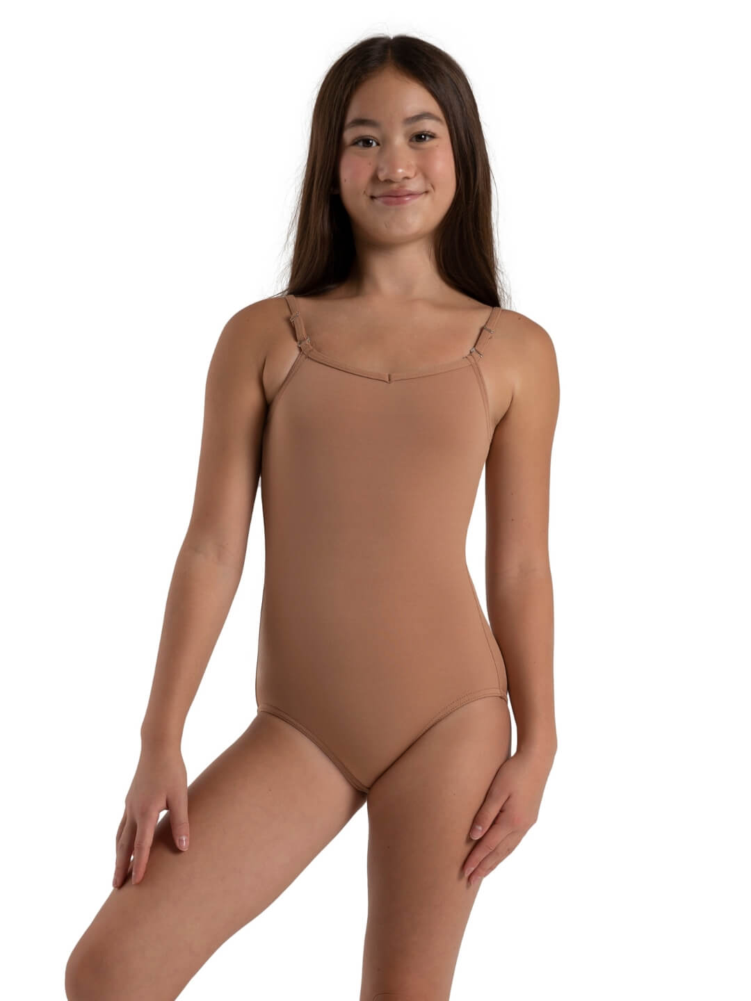 牡丹ᑦᑋᵃᵑ*୨୧*˚·♡ Capezio Adult V-Back Pinch Tank Leotard | DanceSupplies.com