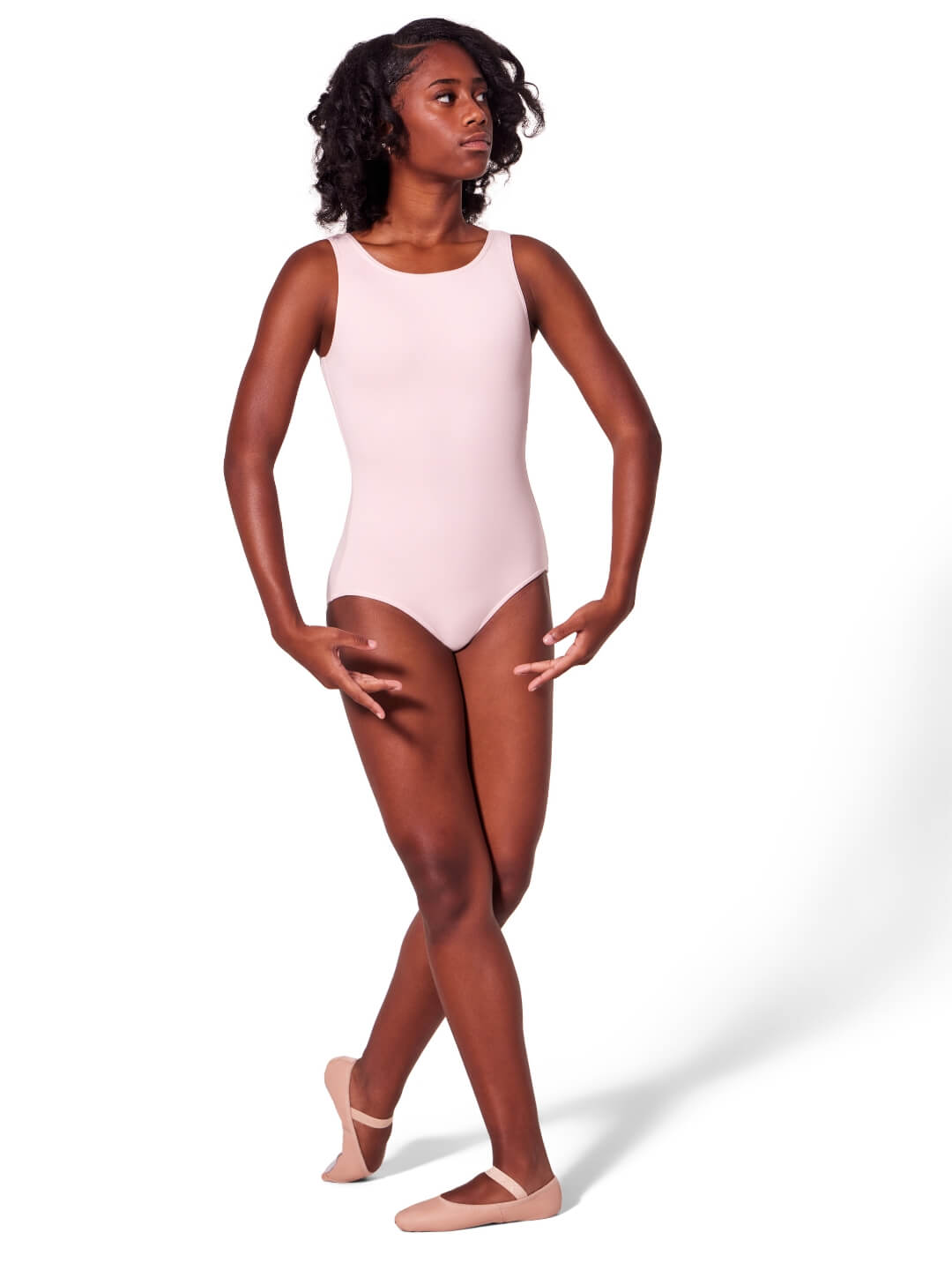 Leather Full Sole Daisy Ballet Shoe for Beginners | Capezio®