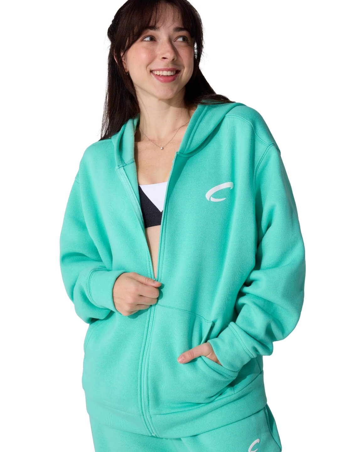Jet Setter Stride Zip Up Hoodie