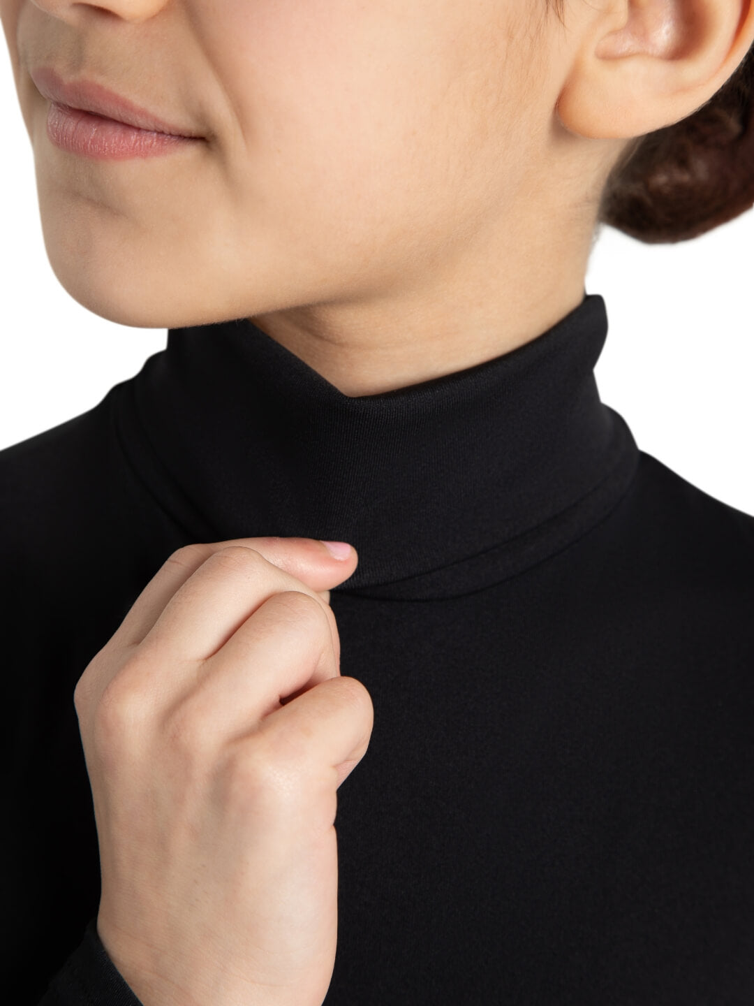 Children's Turtleneck Leotard with Discreet Snaps | Capezio®