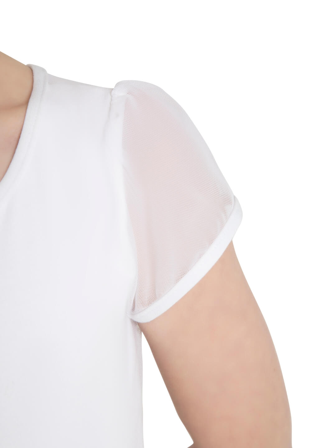 Children's Puff Sleeve Keyhole Back Leotard | Capezio®