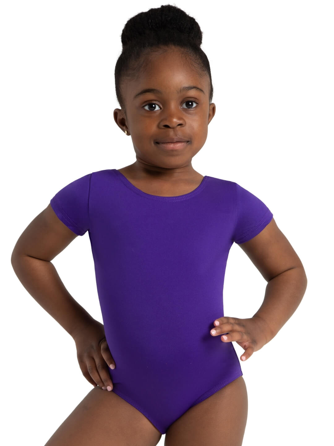 Short Sleeve Leotard - Girls