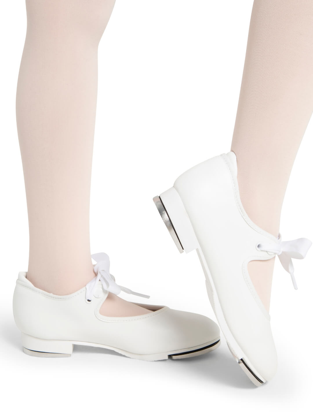 Shuffle Tap Shoe - Child | White