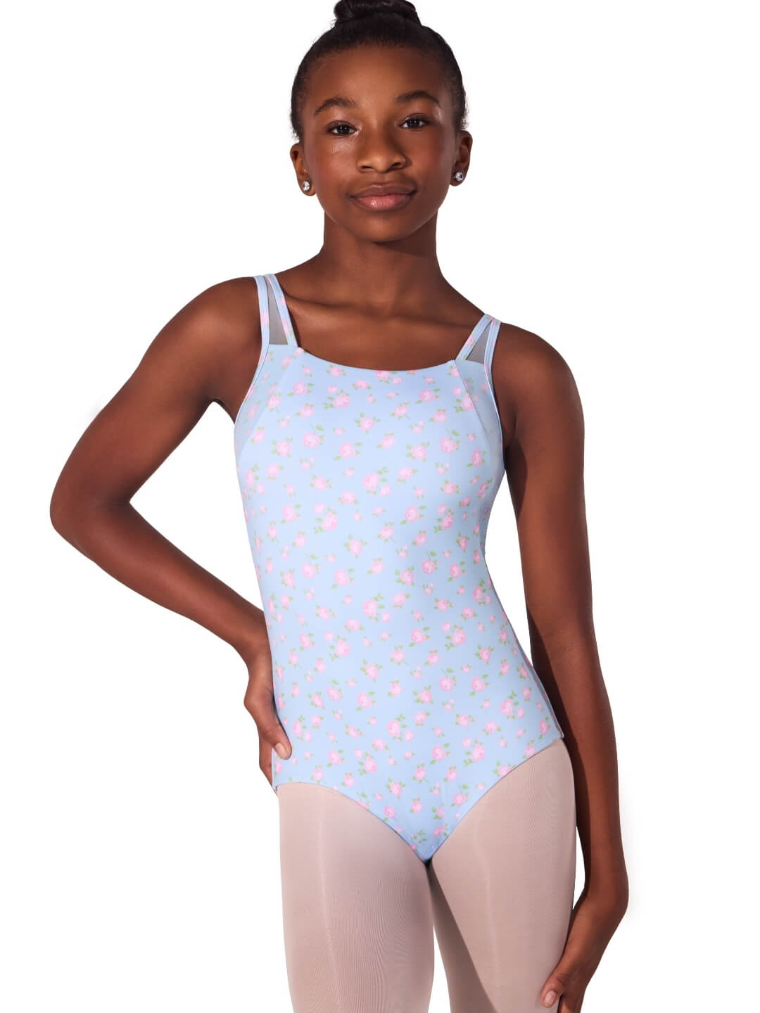 Tapestry Twirl Rosette Leotard - Child