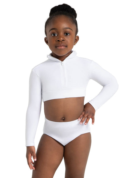Cropped long sleeve turtleneck outlet
