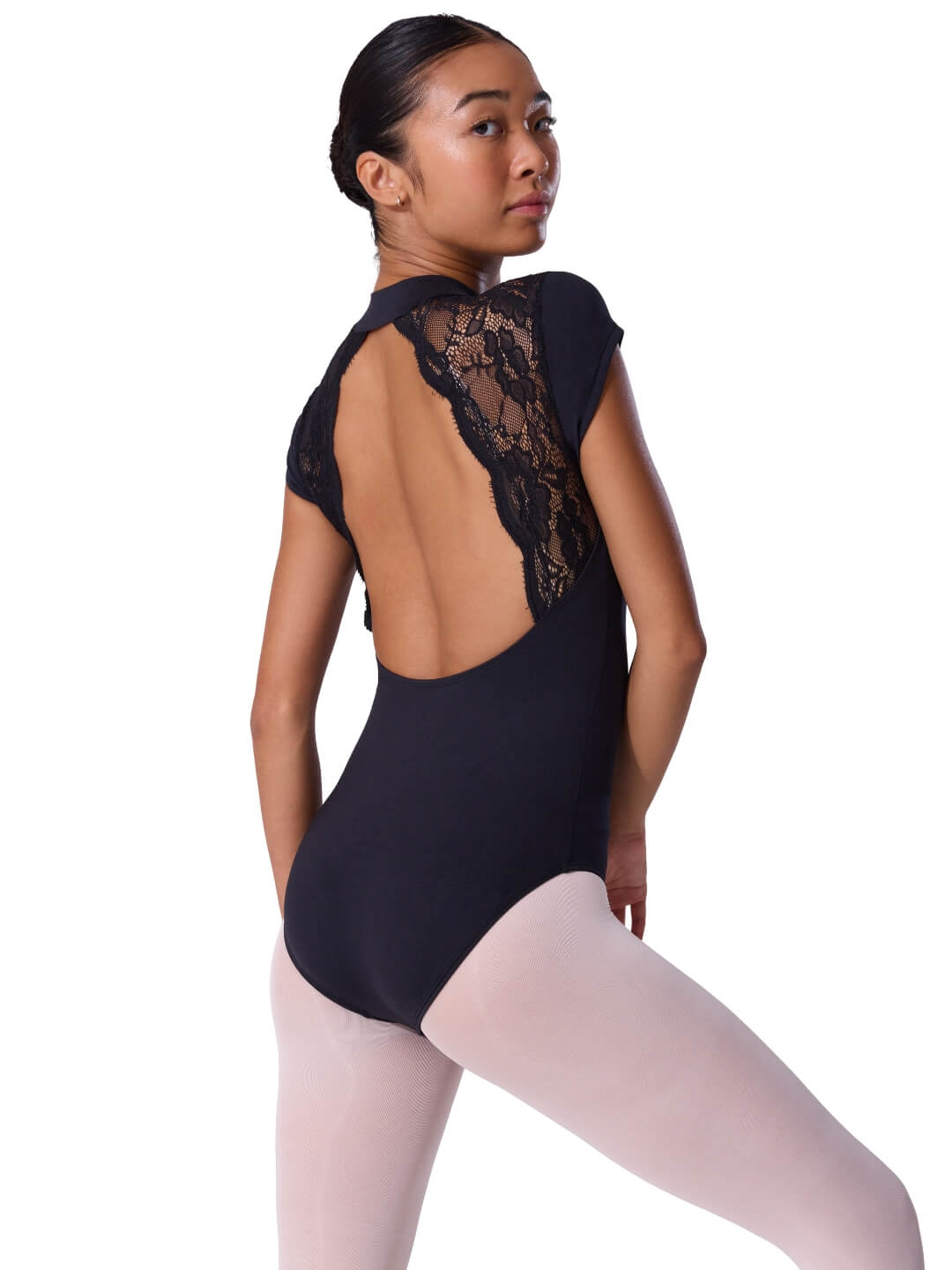 Soft Elegance Short Sleeve Princess Leotard