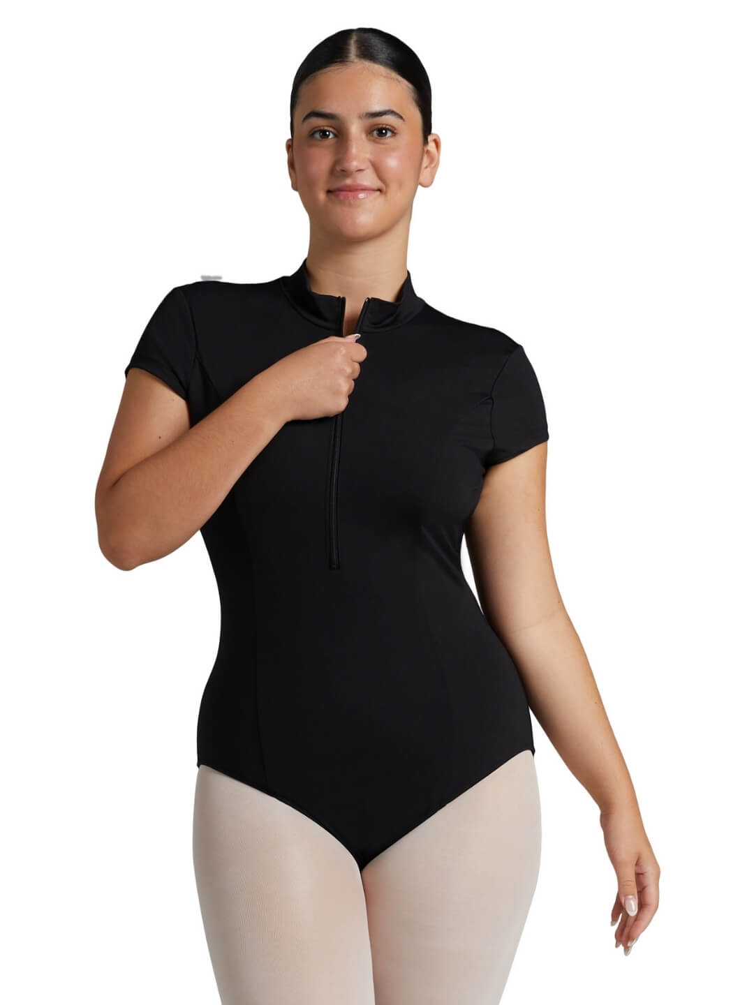 Soft Elegance Short Sleeve Princess Leotard