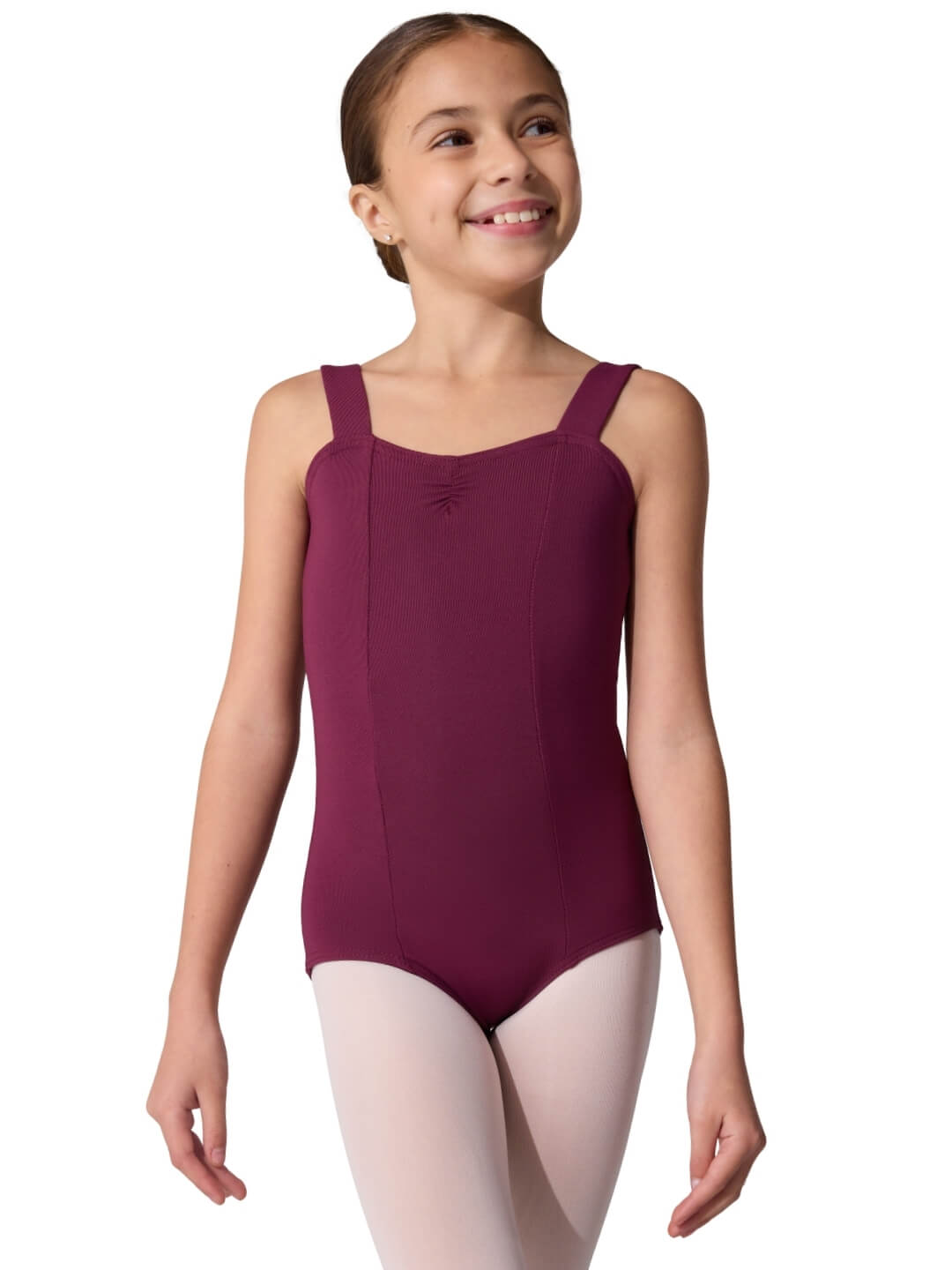 Studio Collection Wide Strap Camisole Leotard - Girls