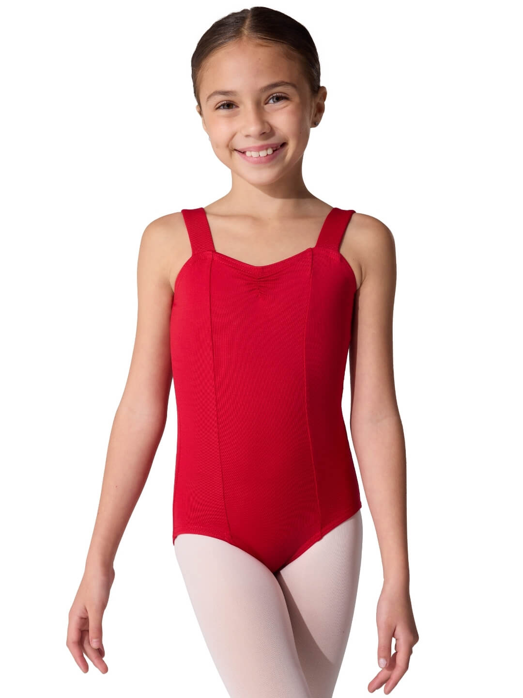 Studio Collection Wide Strap Camisole Leotard - Girls