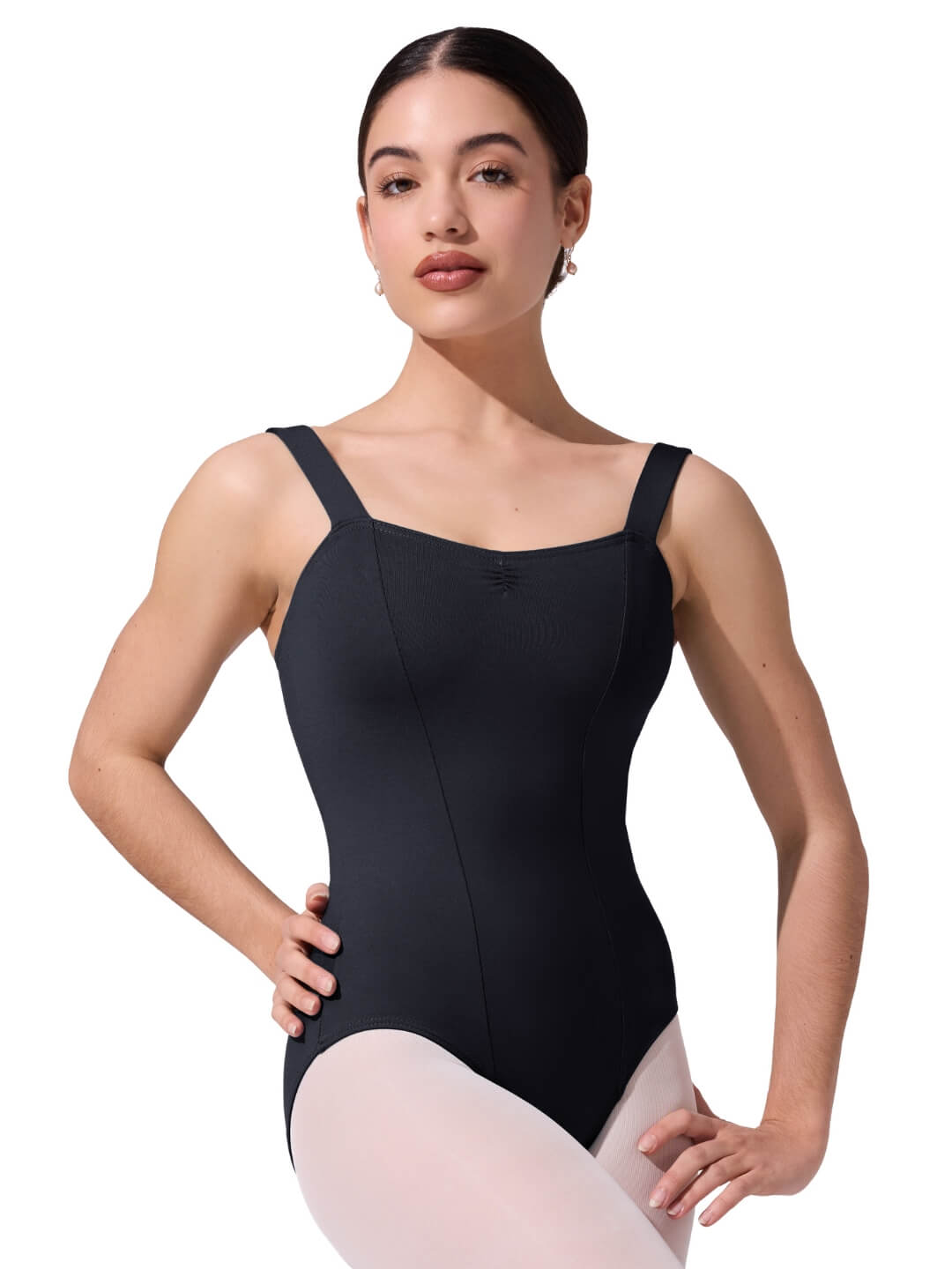 Studio Collection Wide Strap Camisole Leotard