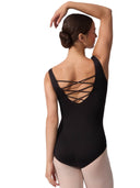 Studio Collection Lattice Back Tank Leotard