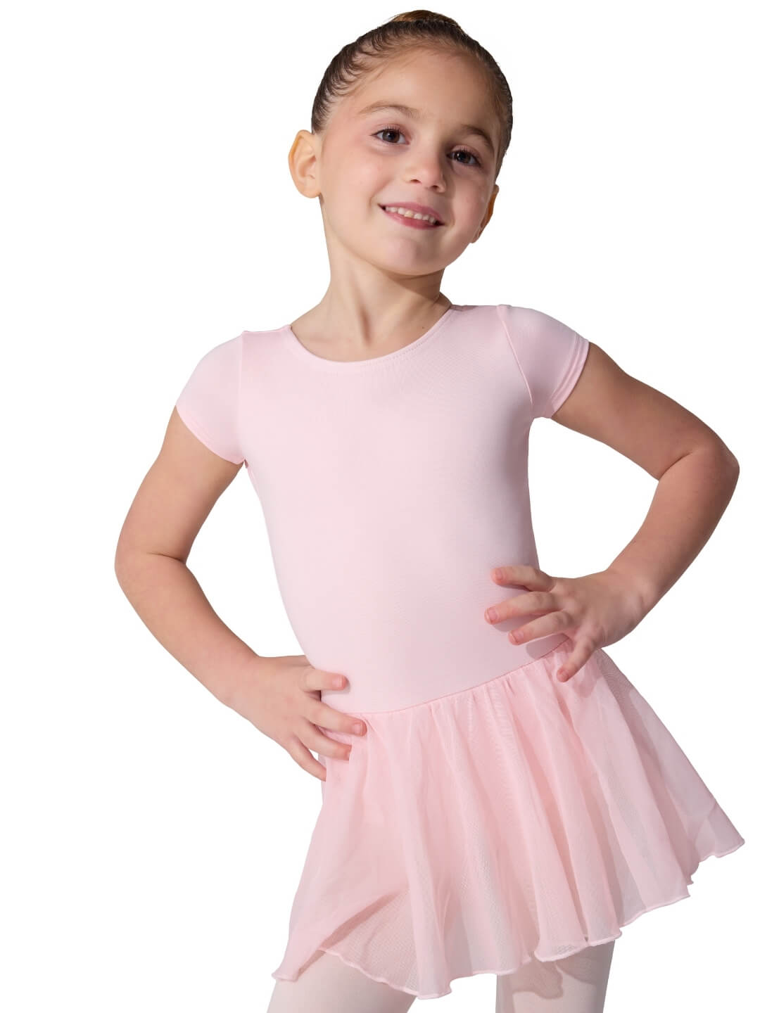 pink cap sleeve dress Cap Sleeve Deep Ruffle Hem Satin High Low Dress with Pockets