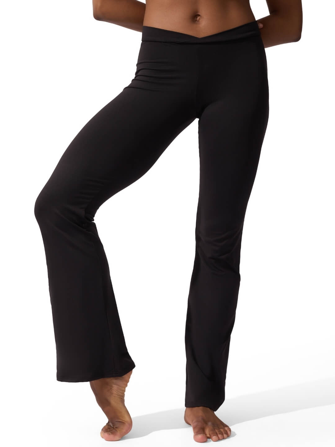 Capezio Studio Collection Cross Front Pant | Capezio®