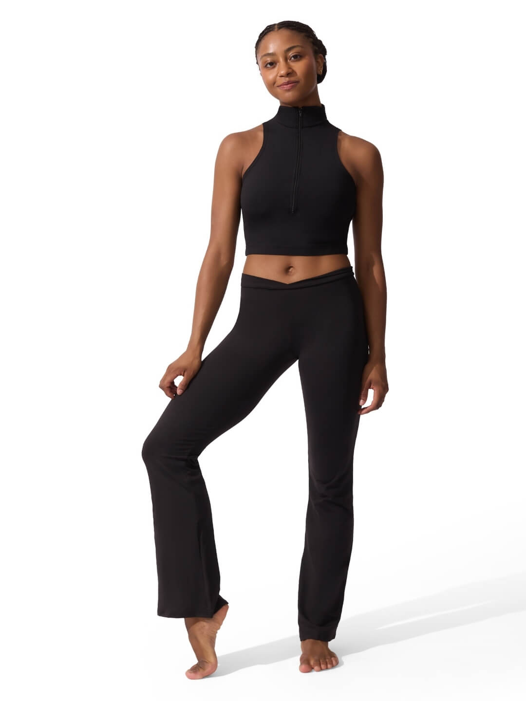 Capezio Studio Collection Cross Front Pant | Capezio®