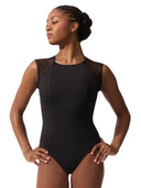 Studio Collection Raglan Sleeve High Neck Leotard