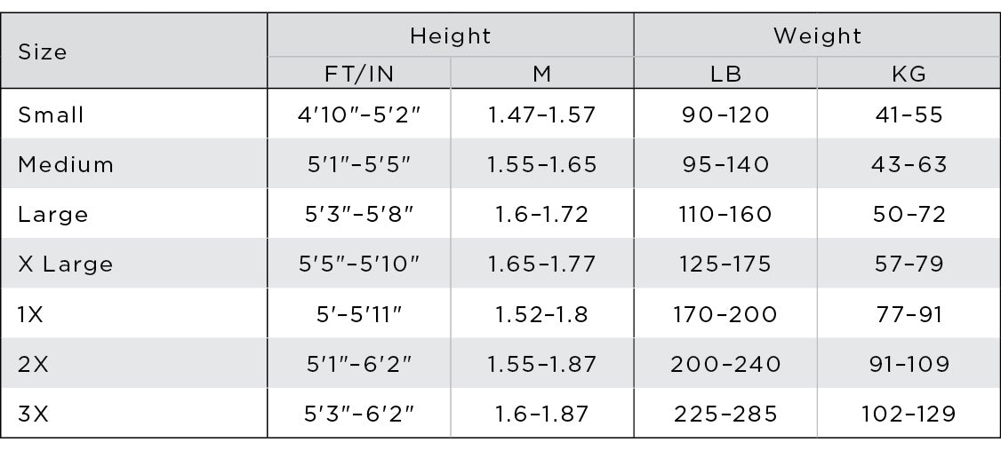 Size Guide Image