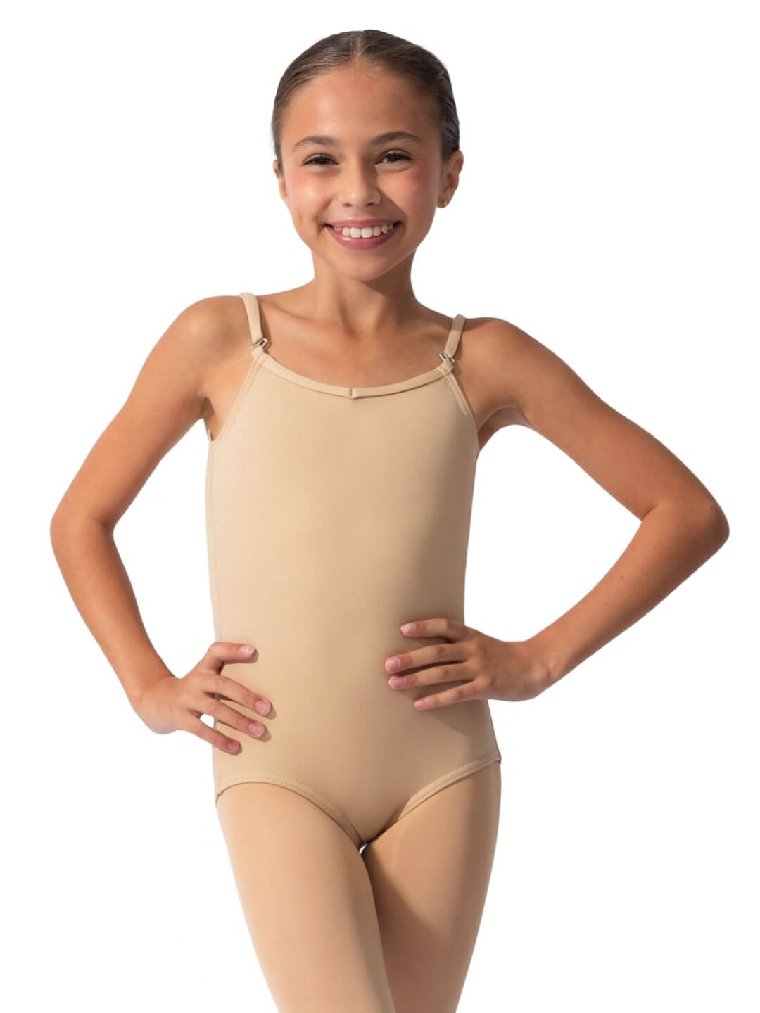 Team Basics Camisole Leotard w/ Adjustable Straps - Child