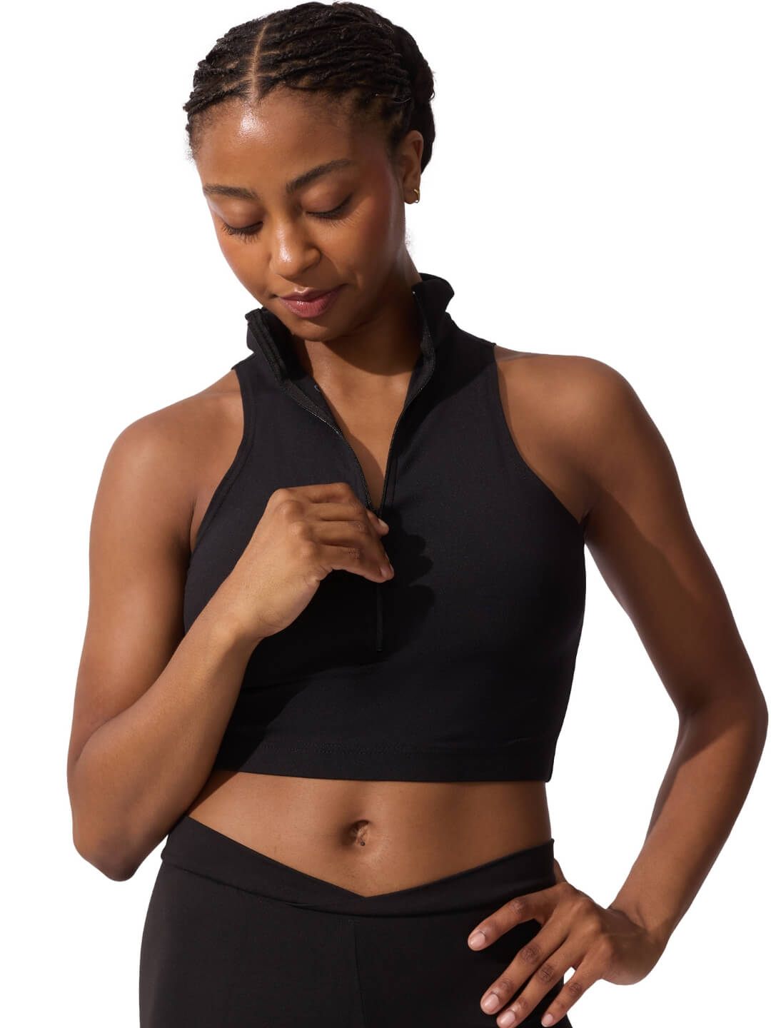 Capezio Team Basics Mock Neck Top | Capezio®