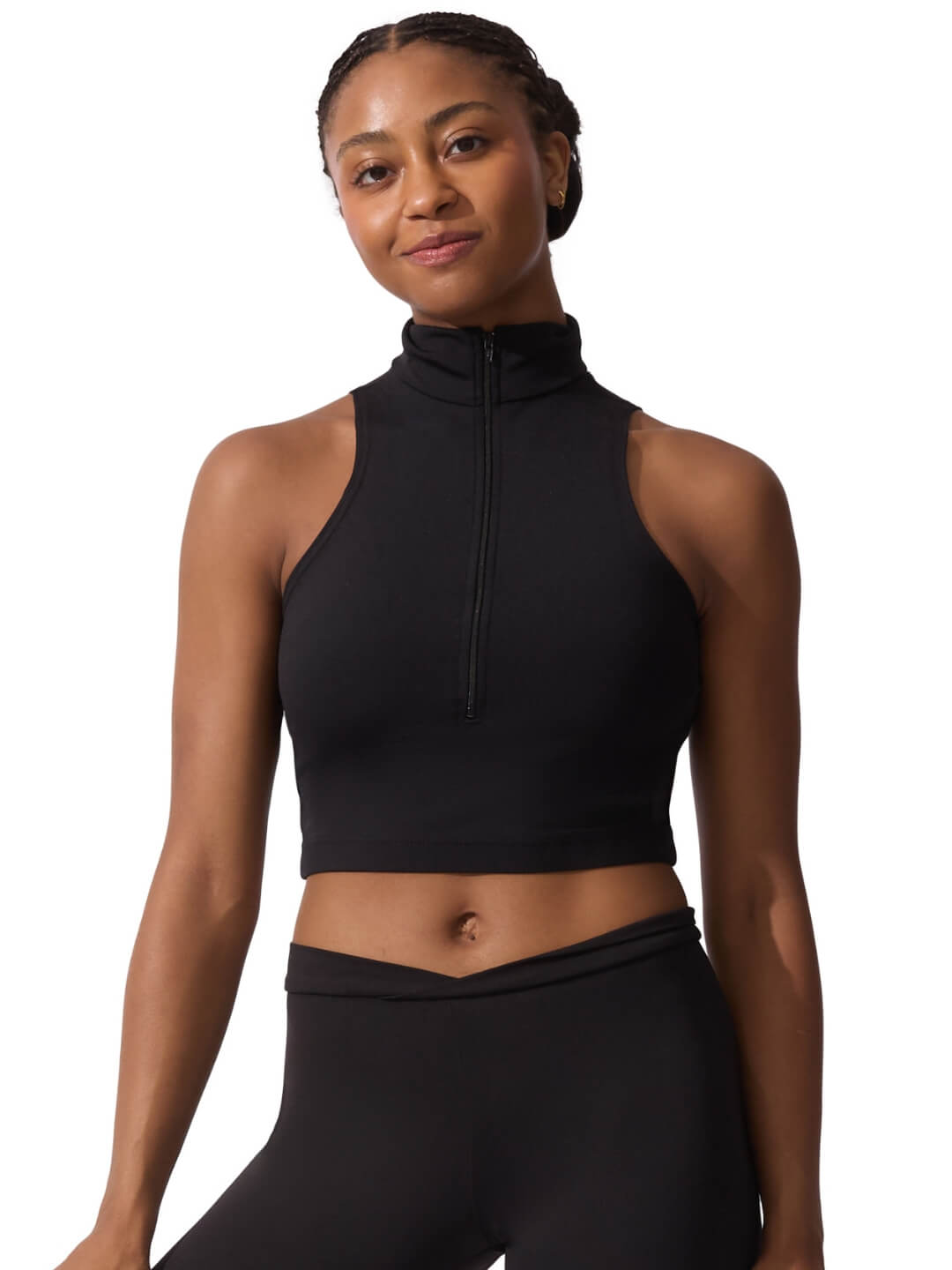 Capezio Team Basics Mock Neck Top | Capezio®