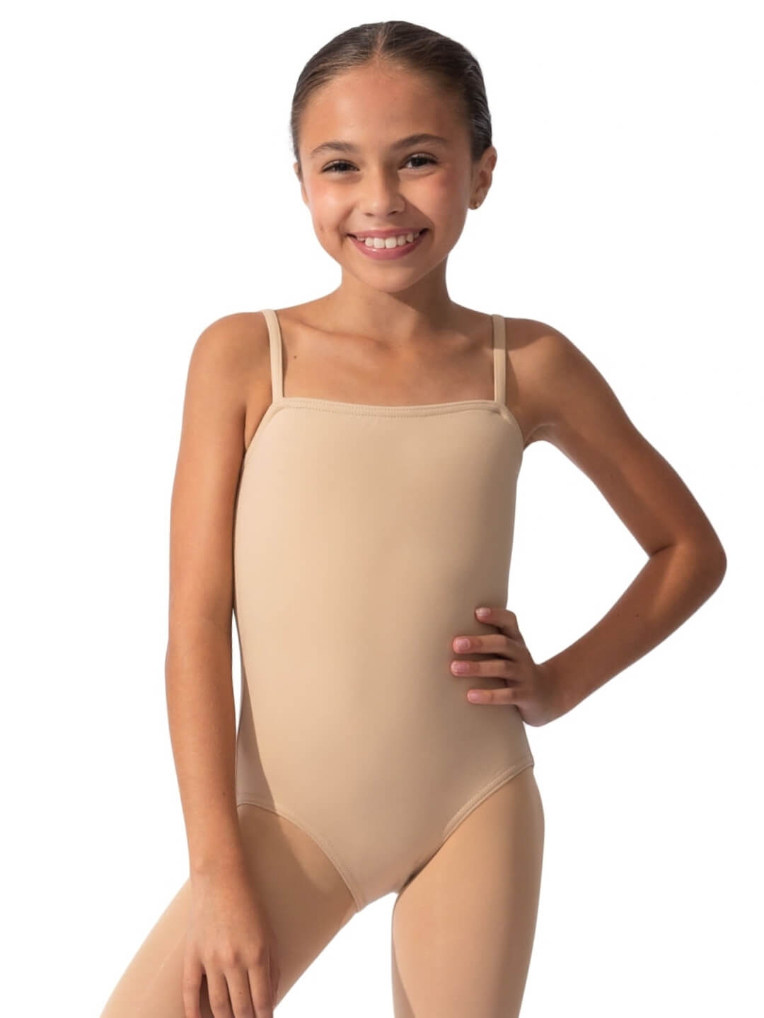 Team Basics Camisole Leotard - Girls