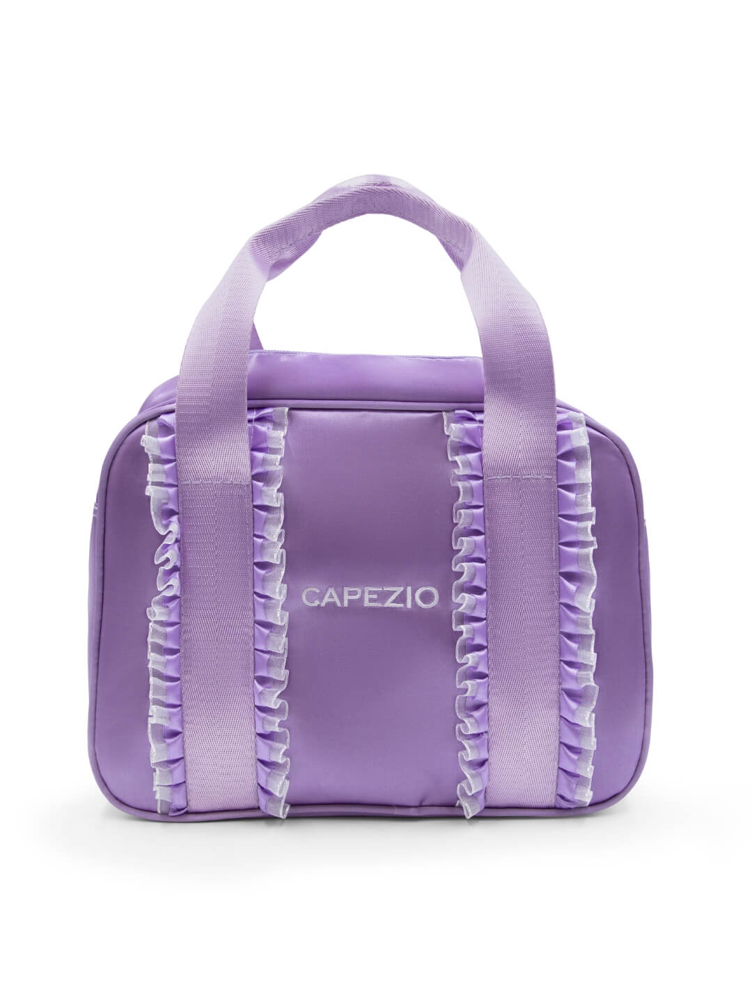ハンドメイド 3roomsバッグ フランシュリッペ うじゃうじゃねこ パープル Capezio Eloise Ruffle Dance Bag | Capezio®