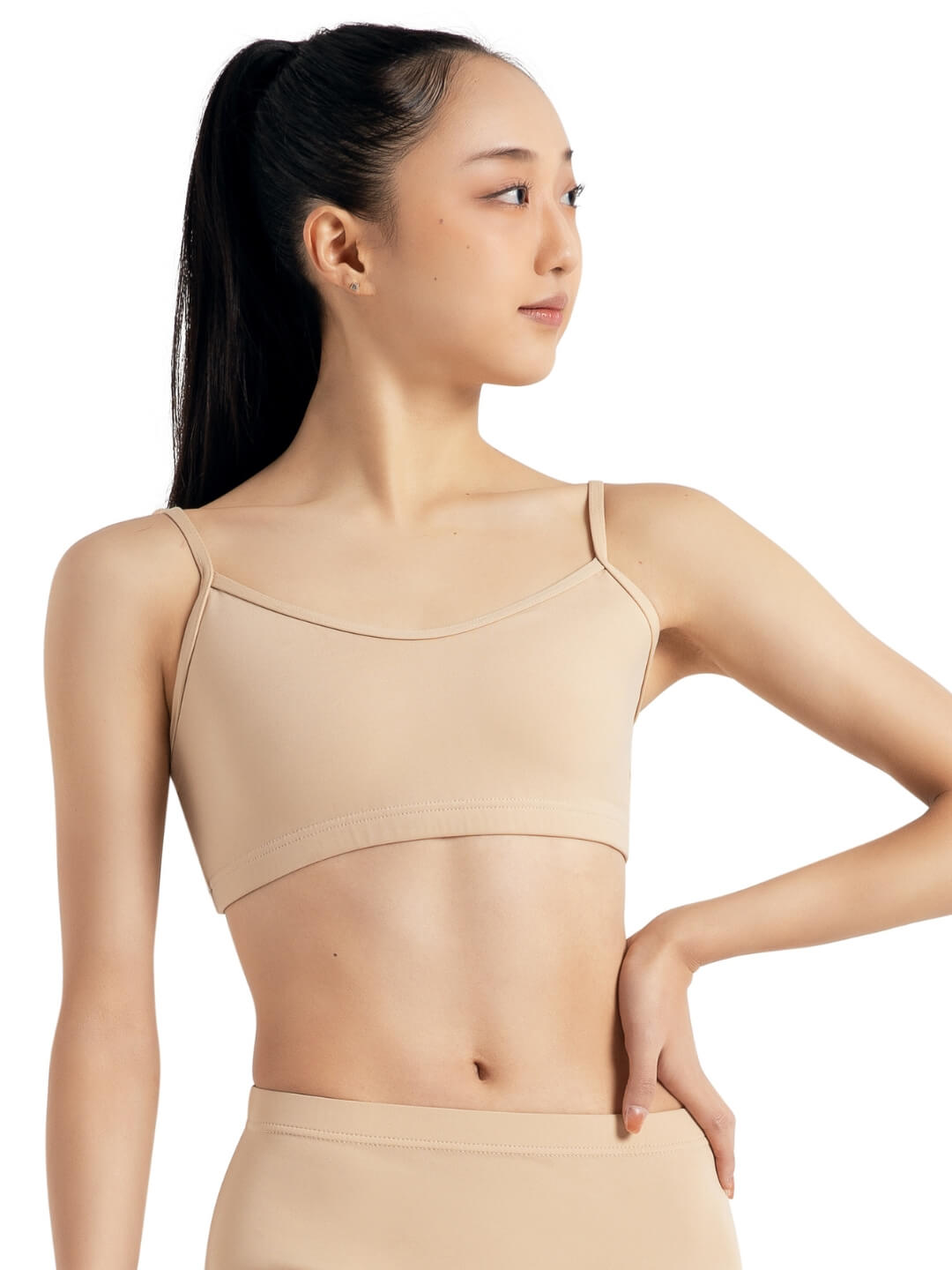 Lined Cami Bra Top with Adjustable Straps | Capezio®
