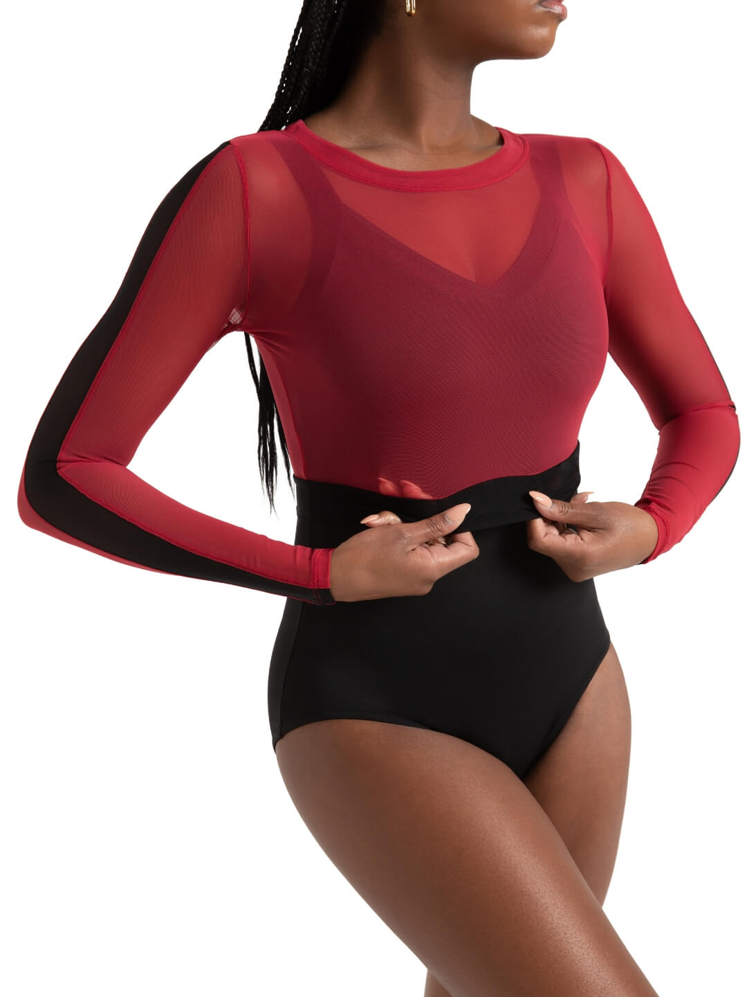 売れ筋商品|||カペジオ カットソー トップス レディース Women's C'Est La Vie Joyeux Mesh Cover Up Black Capezio C'Est La Vie Joyeux Mesh Cover Up | Capezio®
