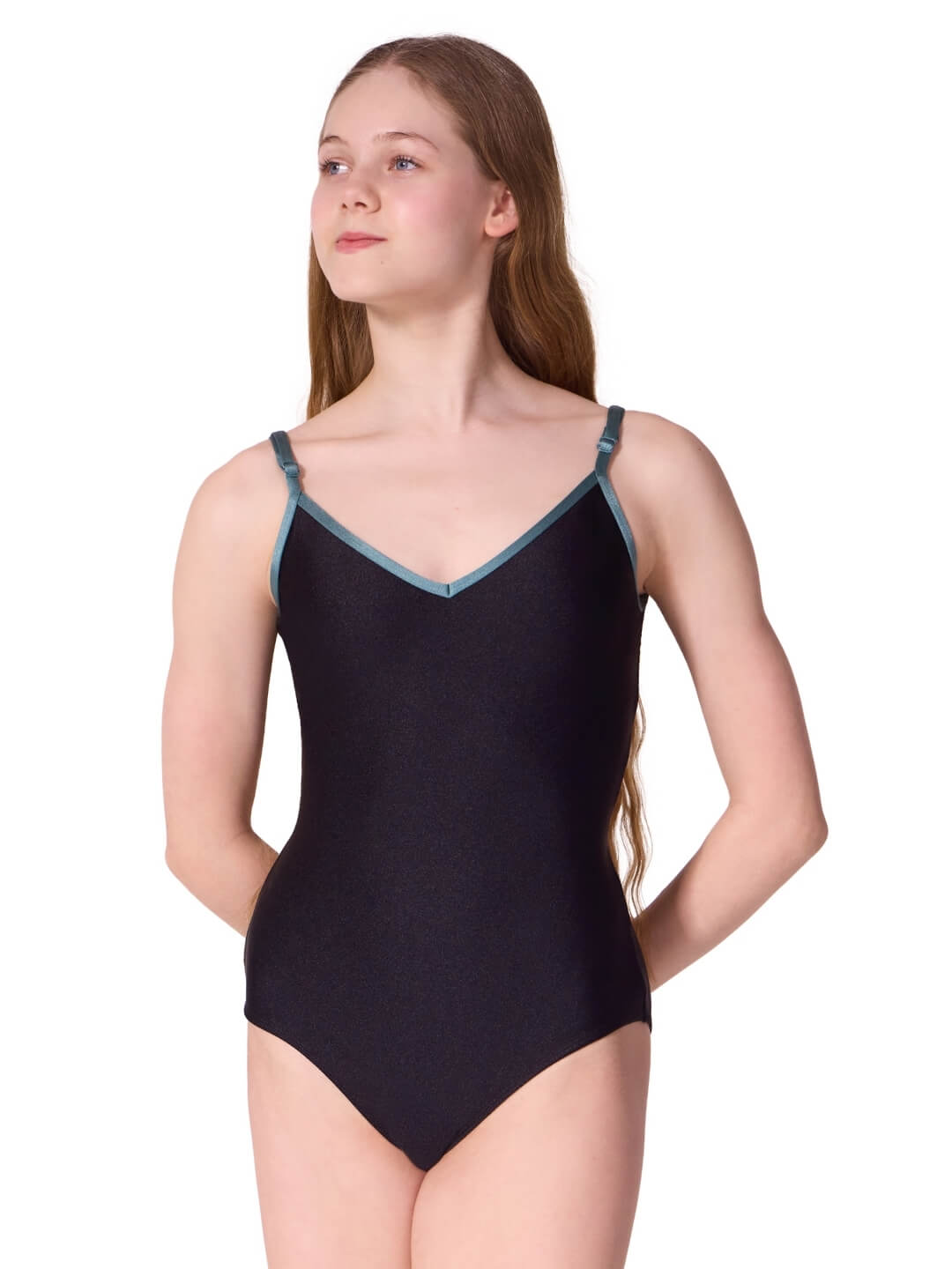 Enchanted Contrast Brilliance Camisole Leotard - Tween