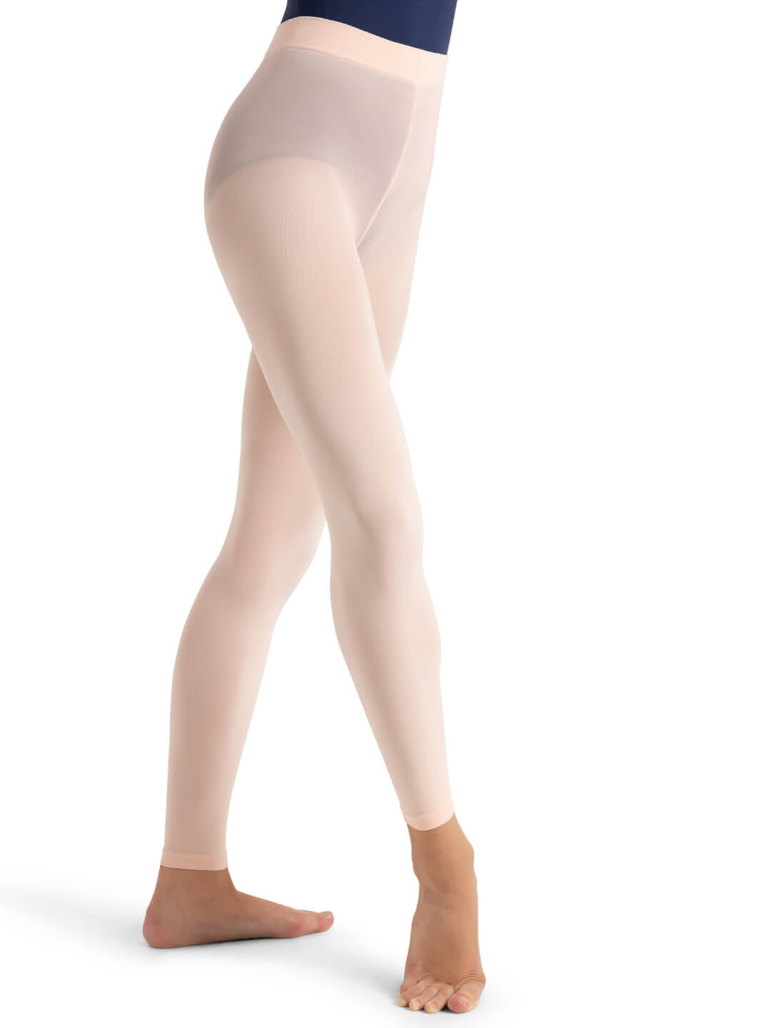 Capezio black footless tights outlet