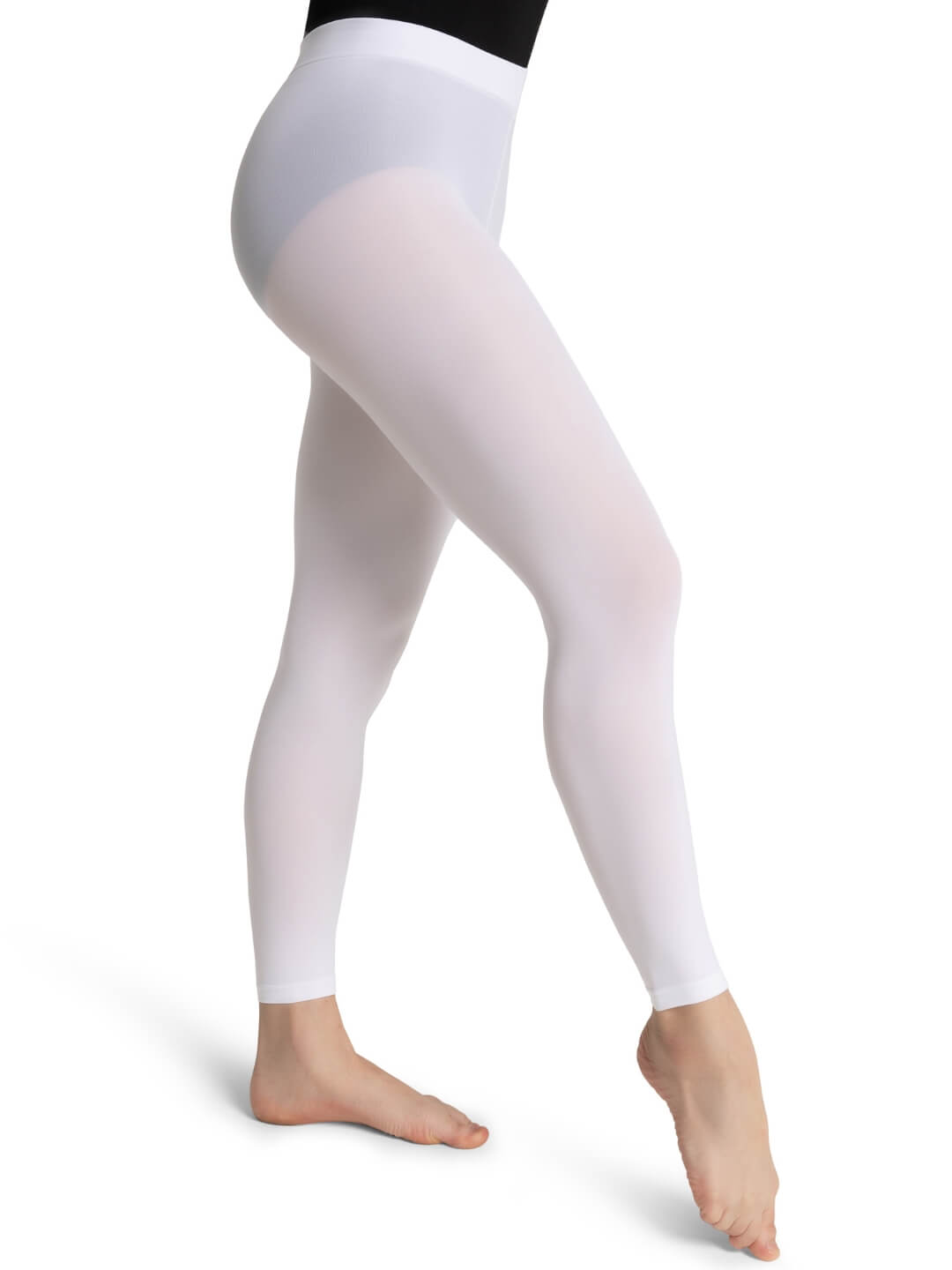 Footless Tight w Self Knit Waistband