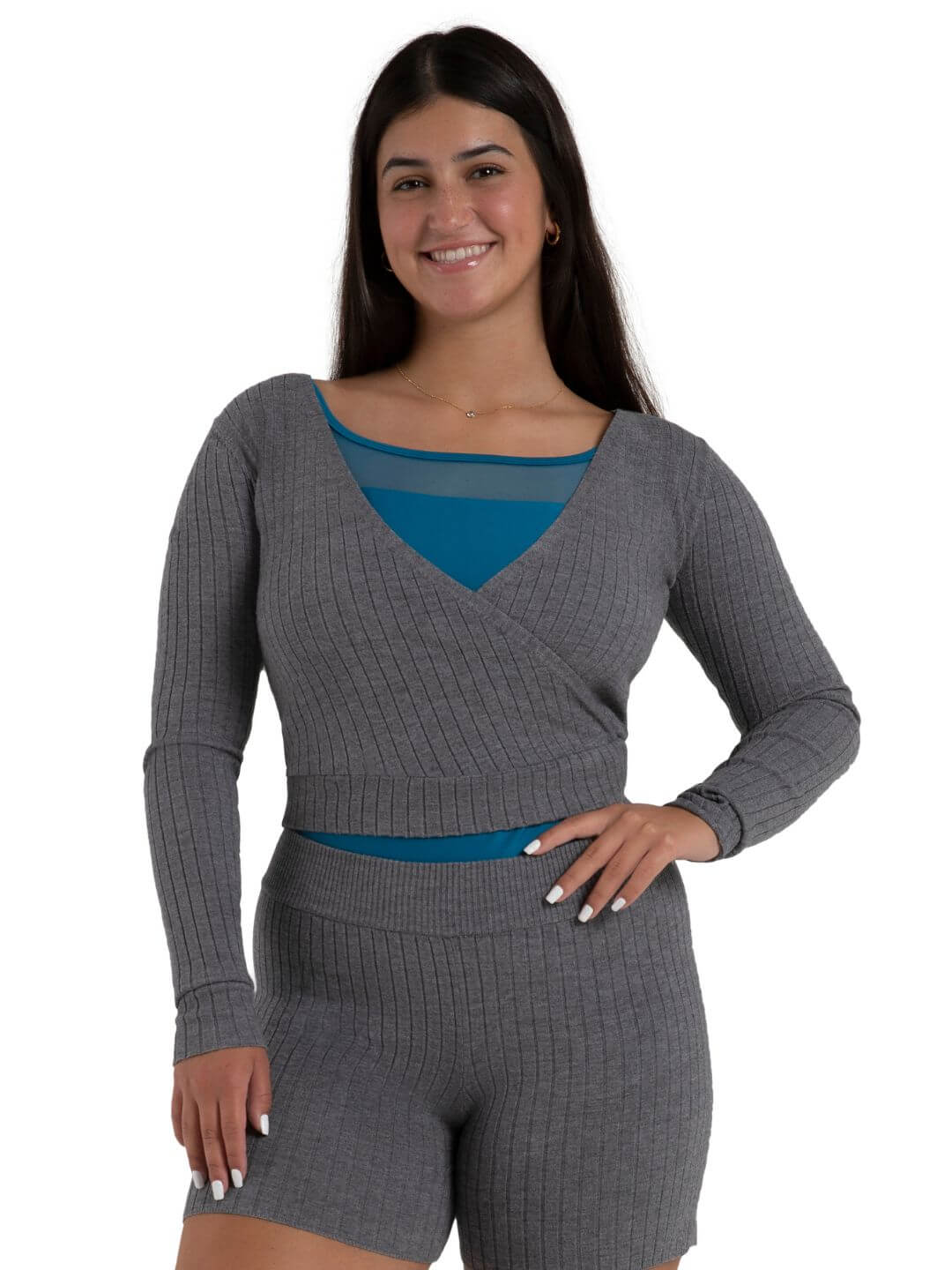 Harmonie Crossover Sweater