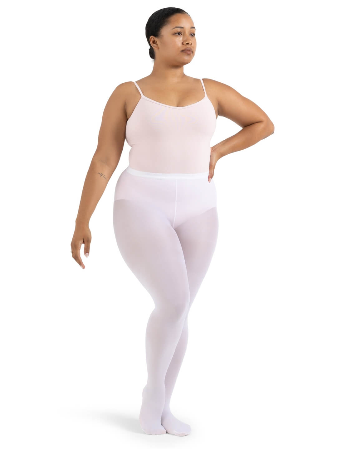 Ultra Hold Plus Size Footed Tight