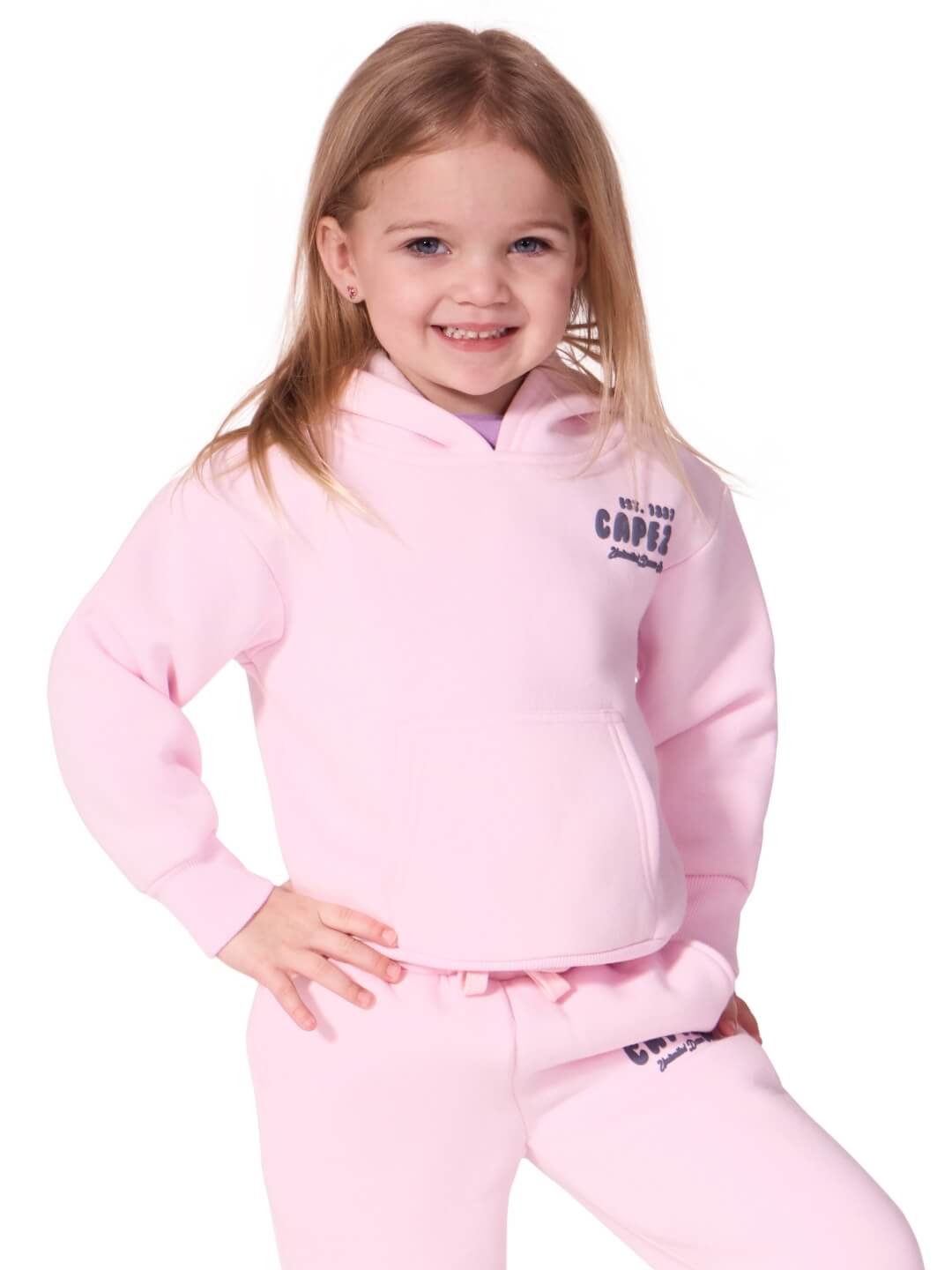トレーナー/スウェット littlesunnybite sporty zip jacket pink Little sunny bite（リトルサニーバイト） トレーナー スウェット