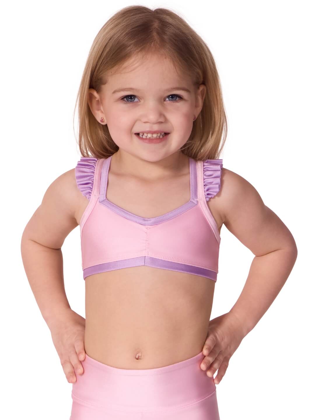 Jet Setter Twirl Bra Top - Child