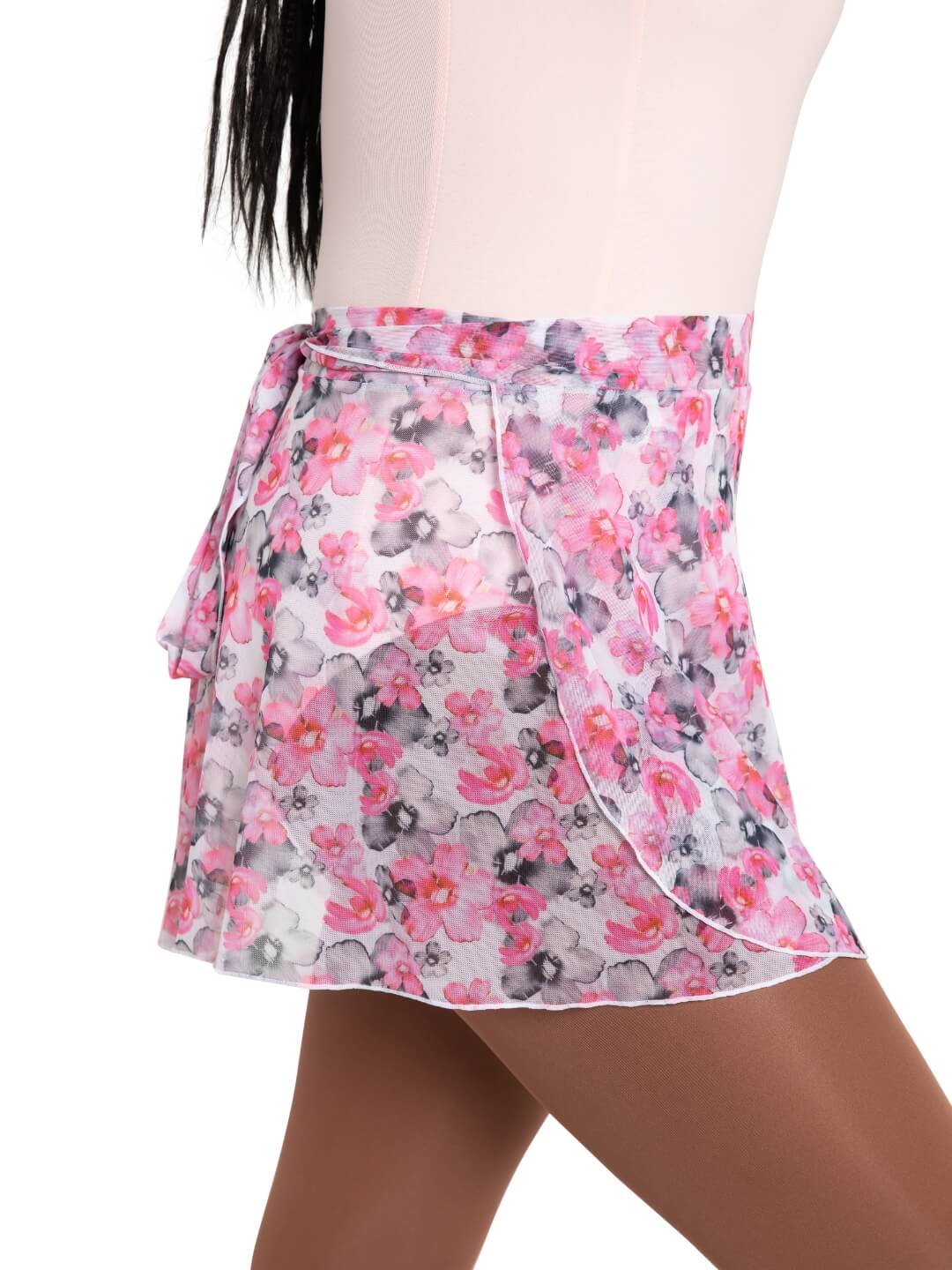 Capezio Le Jardin Printed Mesh Wrap Skirt | Capezio®