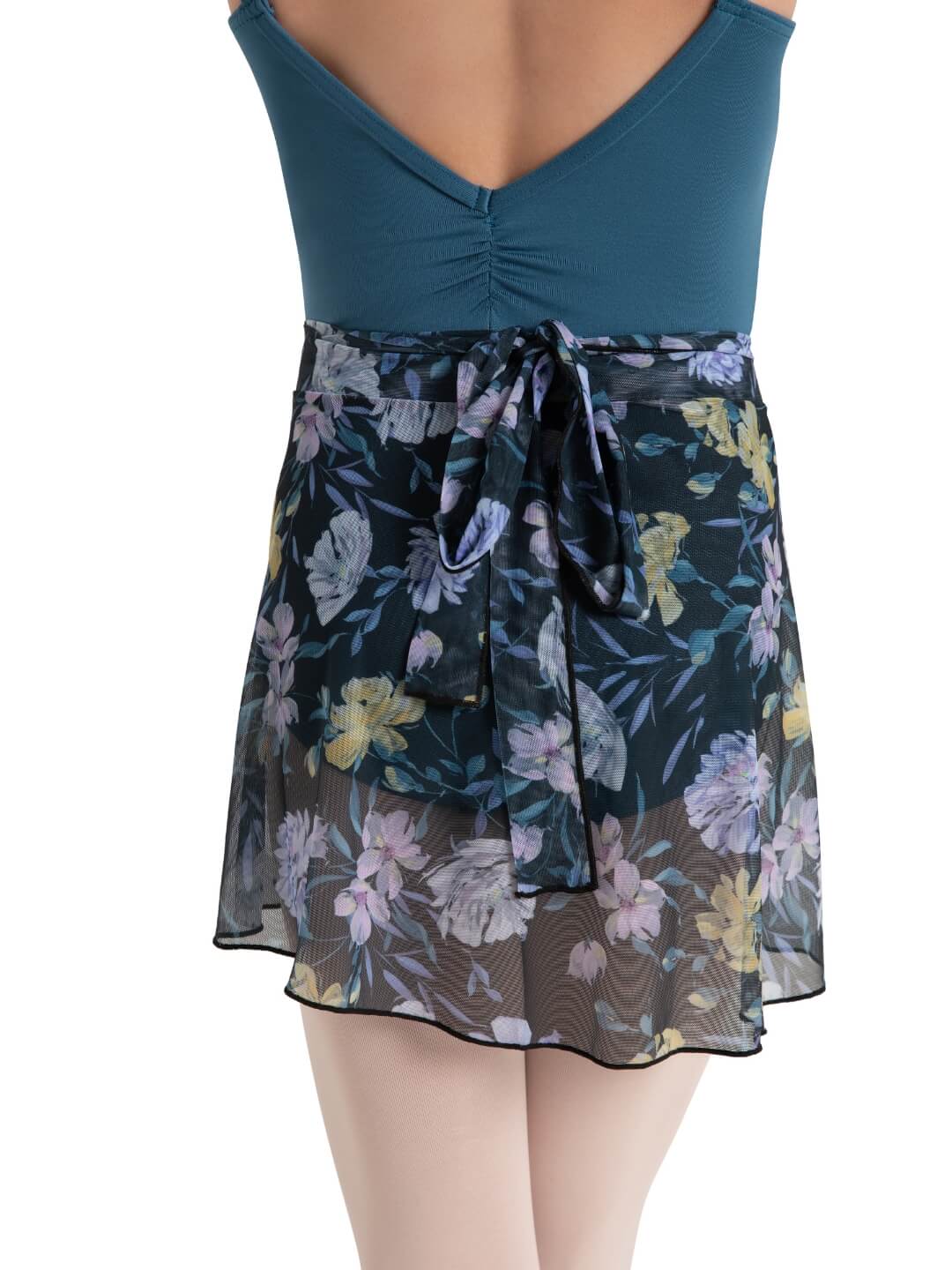 Capezio Le Jardin Printed Mesh Wrap Skirt - Child | Capezio®