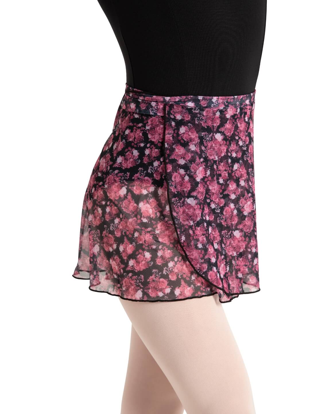 Le Jardin Printed Mesh Wrap Skirt - Child