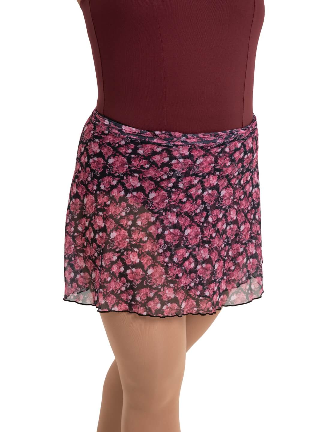 Capezio Le Jardin Printed Mesh Wrap Skirt | Capezio®