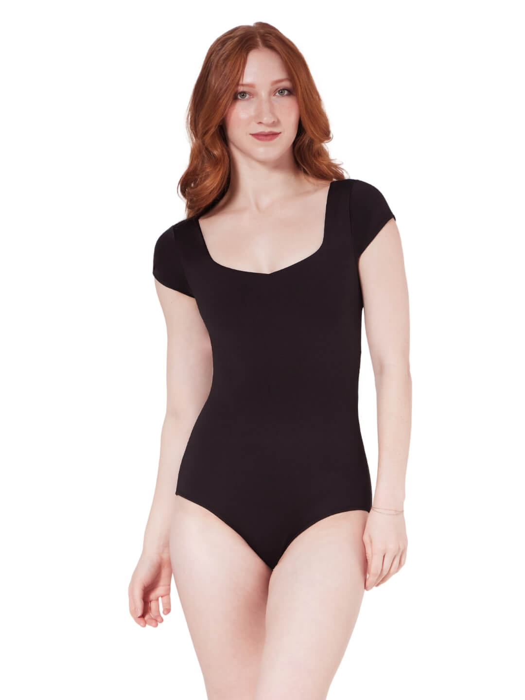 Capezio Marbled Haze Portoro Cap Sleeve Leotard | Capezio®